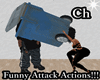 Funny Attack Actions!!!