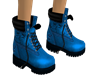 blue suit boots