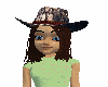 Snake Skin Cowgirl Hat