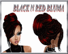 (TSH)BLACK N RED BLUMA
