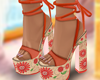 J | Sun Orange Heels