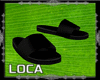 Black Derivable Sandals