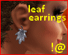 !@ Leaf earrings
