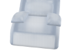 [S] Sofa single white