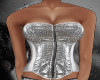 silver corsets