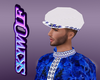 RUS Folk hat white