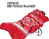 *D* Red Wings Blanket