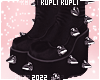 $K Black Spike Boots