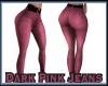 Dark Pink Jeans