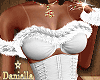 D| White Corset + Fur