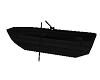 {LIX}Black Wooden Boat