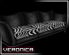 Black Zebra Couch