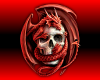 Red Dragon Skull Animate