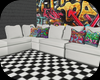 Graffiti Sofa