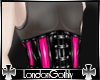 LG. corset tank hotpink