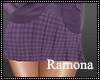 Student Skirt Purple