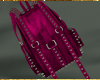 Pink Spiked Bag