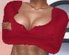 red halter sweater