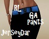 RL Pants Black / Blue