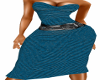 bm blue stripped dress 2