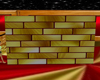 Golden Brick Wall