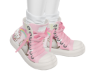"N" pink hello kitty