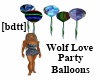 [bdtt]Wolf Party Baloons