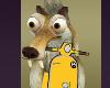 Ice Age Scrat Riding Scooter Fun Funny Sound Hilarious