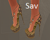 LV Jeweled Heels