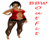 BBW Red Ions Outfit
