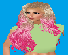 blondy pink hair