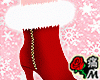 -Xmas Red Boots