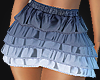 E* Blue Ruffles Skirt RL