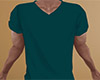 Green V-Neck Shirt (M)