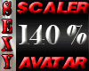 Avatar Scaler 140% F/M