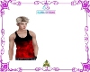 red and black tank