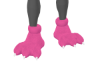 Z' Dino Pink Slippers M