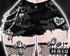 camo | gray y2k skirt