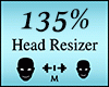 Head 135%
