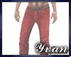 Samy red jeans