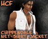HCF NetShirt Jacket Whit