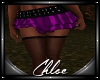 Lilac Skirt/Stockings