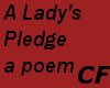 CF A Ladys Pledge