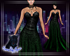 QSJ-Vampire Gown Green