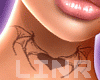 Neck Tattoo Heart
