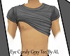 AL/Eye Candy Gray Tee M