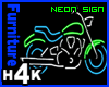 H4K Neon Cycle Sign