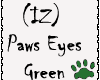 (IZ) Paws Green