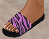 Rose Tiger Stripe Sandals 3 (F)