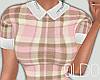 Country Plaid Pink Dress